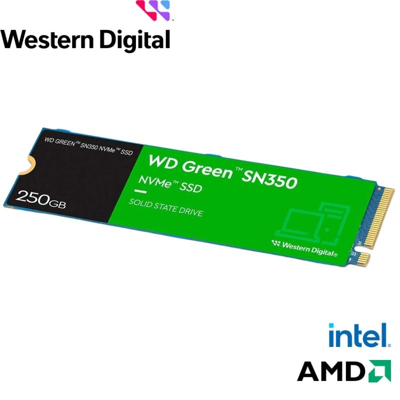 Unidad de Estado Solido WESTERN DIGITAL Green SN350 NVMe, 250GB M.2 2280