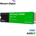 Unidad de estado solido Western Digital Green SN350 NVMe, 500GB M.2 2280