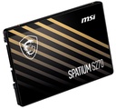 Unidad de Estado Solido MSI SPATIUM S270 SATA 2.5" 480GB, SATA III 6.0 Gbps