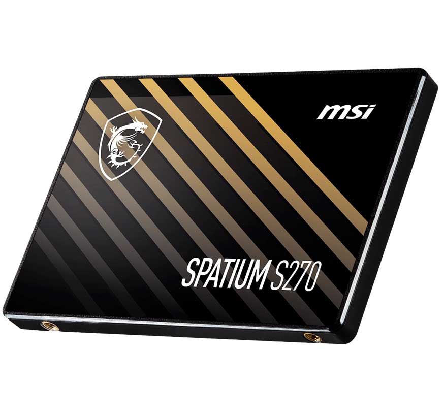 Unidad de Estado Solido MSI SPATIUM S270 SATA 2.5" 480GB, SATA III 6.0 Gbps
