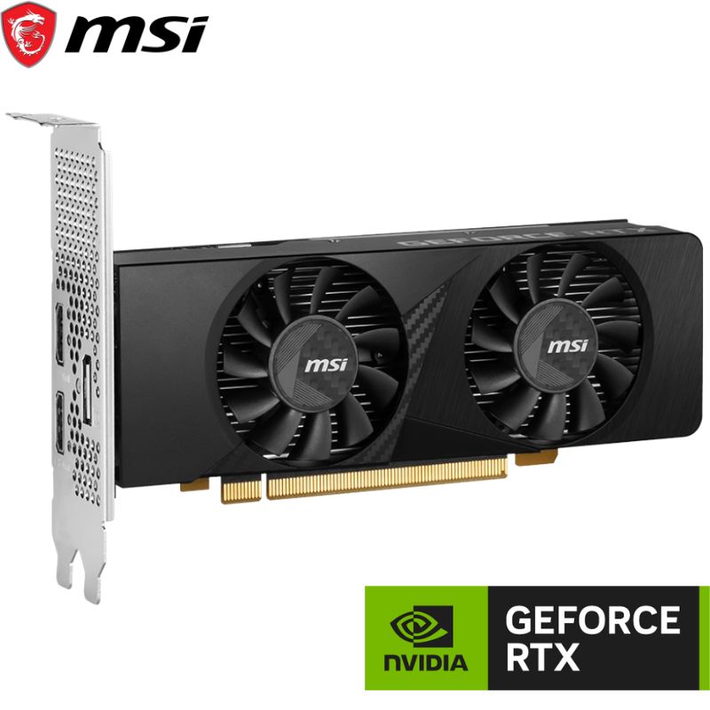 Tarjeta de Video MSI RTX-3050-LP 6GB OC GDDR6, PCI-E 4.0