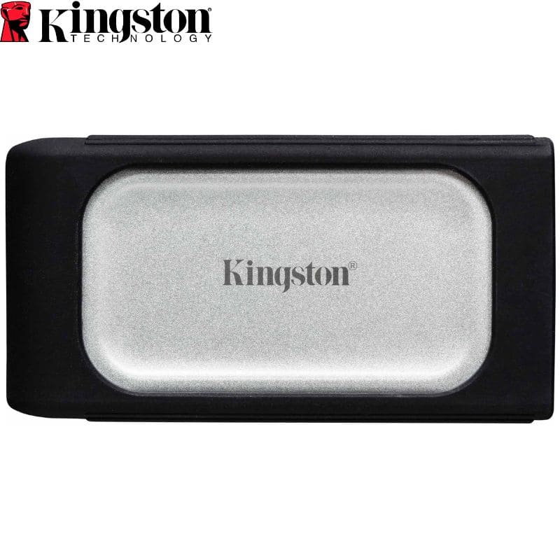 SSD Portable Kingston XS2000, 1TB, Interfaz USB 3.2 Gen 2X2 Type-C, Gris.