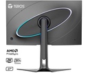 Monitor plano TEROS TE-2753G, 27" QHD IPS, 180 Hz, 1 ms, HDMI, DP, PIVOT