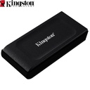 SSD Portable Kingston XS1000, 1TB, Interfaz USB 3.2 Gen 2 Type-C, Negro