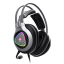 AUDIFONOS C/MICROFONO ANTRYX CS THUNDER SILVER 7.1 VIRTUAL, VIBRADOR, CONTROL EQ, CABLE