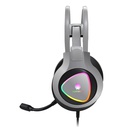 AUDIFONOS C/MICROFONO ANTRYX CS THUNDER SILVER 7.1 VIRTUAL, VIBRADOR, CONTROL EQ, CABLE