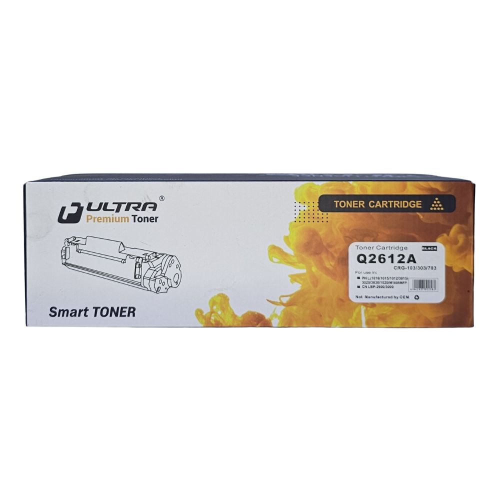 Cartucho de Toner Compatible HP Q2612A , 12A Ultra Premium