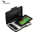 Case Disco Antigolpes 2.5&quot; Adata ED600, USB 3.2, Negro.