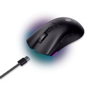 Mouse Gaming Antryx SCORPIO 350, Wireless, BT, 2.4g USB y Tipo-C, Black.
