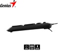 Teclado Genius Slimstar Q200, Usb, Multimedia, Black.