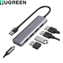 Hub USB-C Genius UH-400 4 USB-A 3.0 Black.
