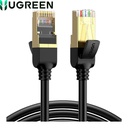 Patch Cord Ugreen, 2mts, Cat. 7, Negro.