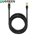 Patch Cord Ugreen, 2mts, Cat. 7, Negro.