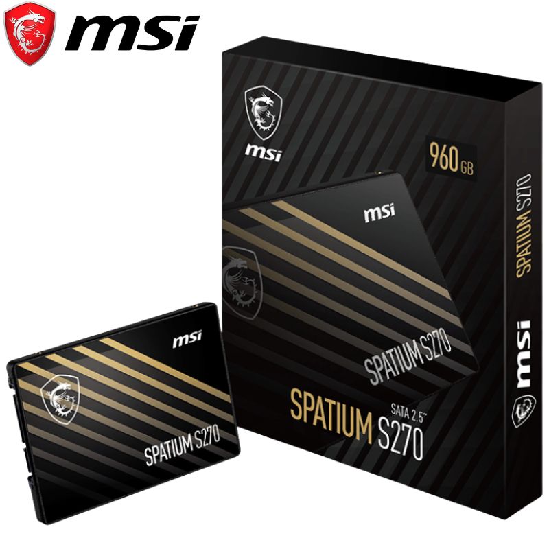 Unidad de Estado Solido MSI SPATIUM S270 SATA 2.5&quot; 960GB, SATA III 6.0 Gbps