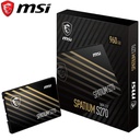 Unidad de Estado Solido MSI SPATIUM S270 SATA 2.5&quot; 960GB, SATA III 6.0 Gbps