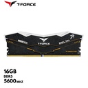 Memoria Ram TeamGroup T-FORCE DELTA Tuf Gaming Alliance RGB DDR5, 16GB DDR5-5600MHz, CL36 1.2V