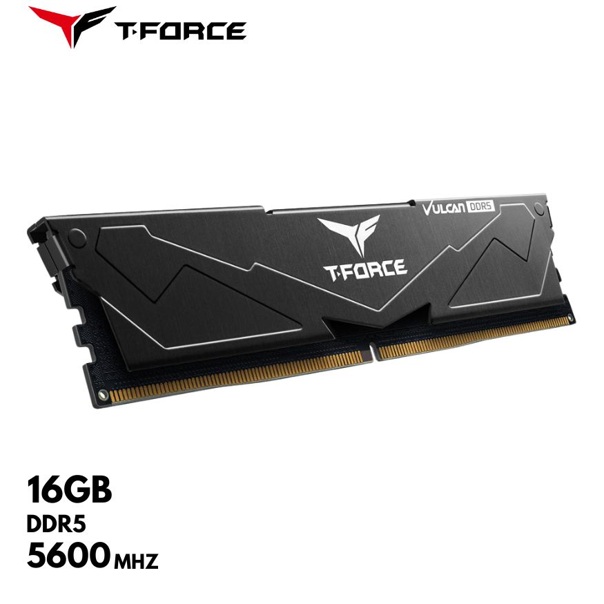 Memoria TEAMGROUP T-Force VULCAN DDR5 16GB DDR5-5600 MHz, CL36, 1.2V