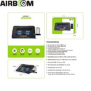 Cooler Para Notebook Airboom LEXUS+, 17&quot;, 2Fan de 12.5cm, Led RGB.