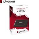 SSD Portable Kingston XS1000, 1TB, Interfaz USB 3.2 Gen 2 Type-C, Negro