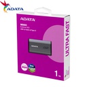 SSD Externo Adata SE880, 1TB, Interfaz USB 3.2 Gen 2 Type-C, Silver.
