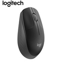 Mouse Logitech M190 Inalámbrico, Full-Size, Charcoal.