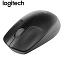 Mouse Logitech M190 Inalámbrico, Full-Size, Charcoal.