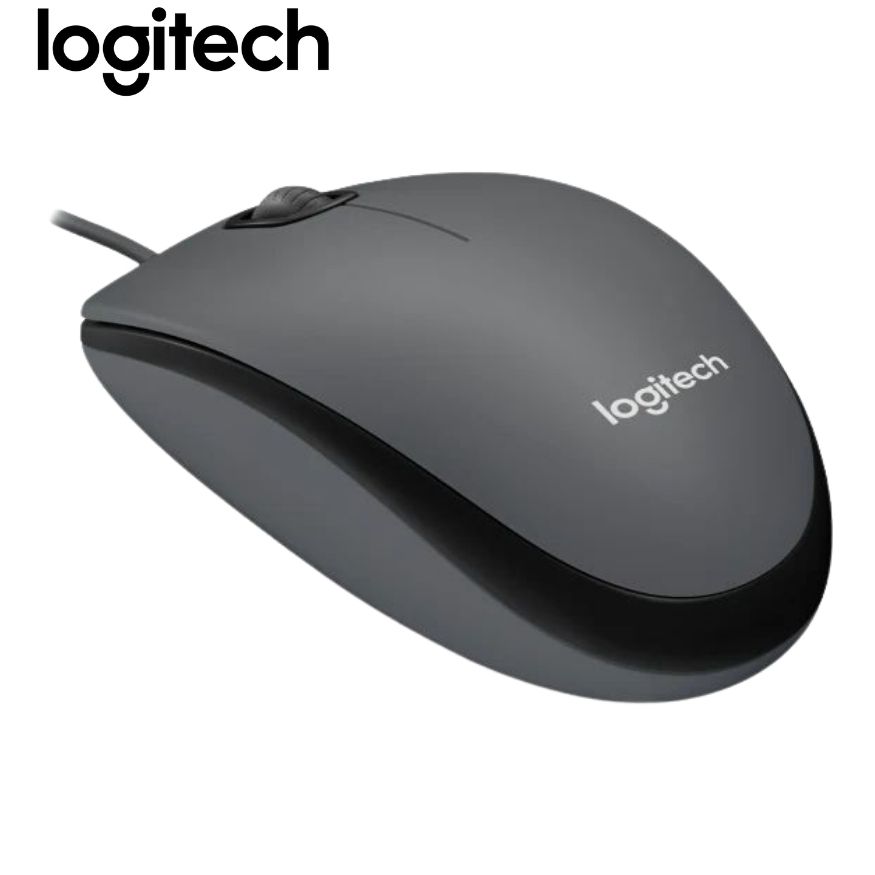 Mouse Logitech M90 Dark Midnight USB Black.