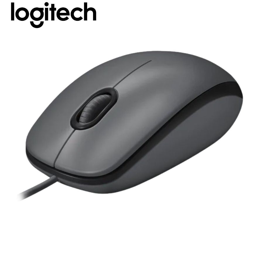Mouse Logitech M90 Dark Midnight USB Black.