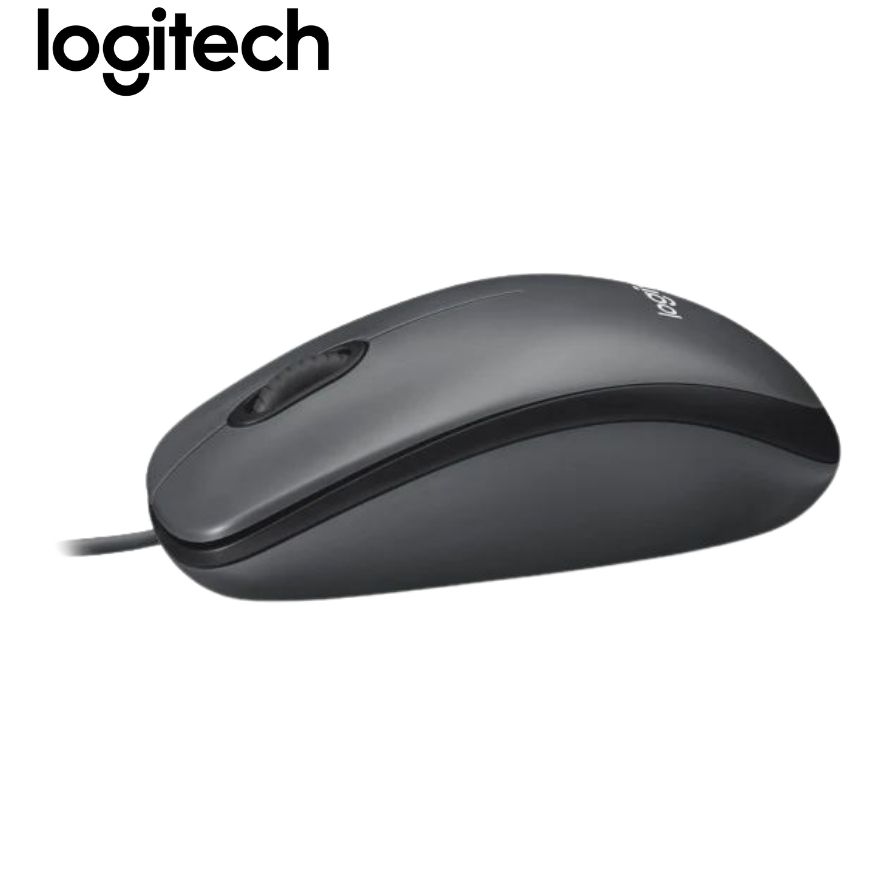 Mouse Logitech M90 Dark Midnight USB Black.