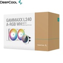 Enfriamiento Liquido DeepCool - GAMMAXX L240 A-RGB-LGA 1700 -AM4