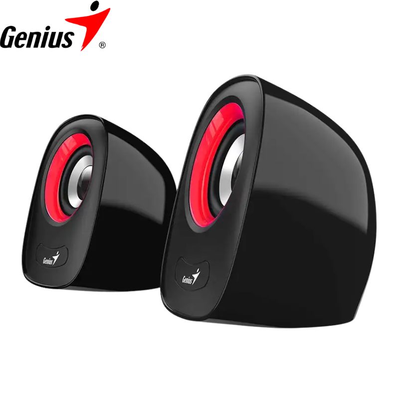 Parlante Genius SP-Q160, USB Power 6w, Red.