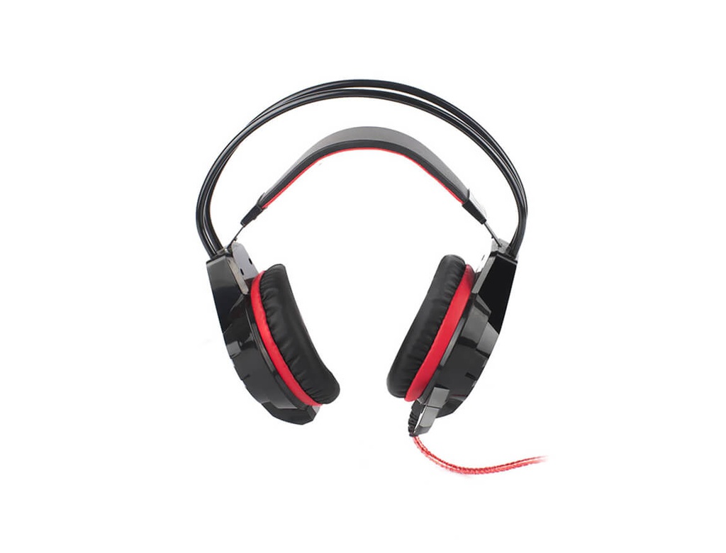AUDIFONO GAMER HALION S5 LED ROJO