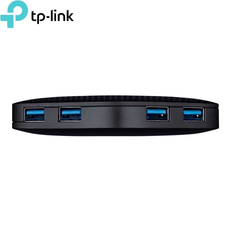 Hub TP-LINK UH400, 4 Puertos USB 3.0 Black.