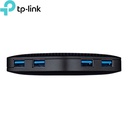 Hub TP-LINK UH400, 4 Puertos USB 3.0 Black.