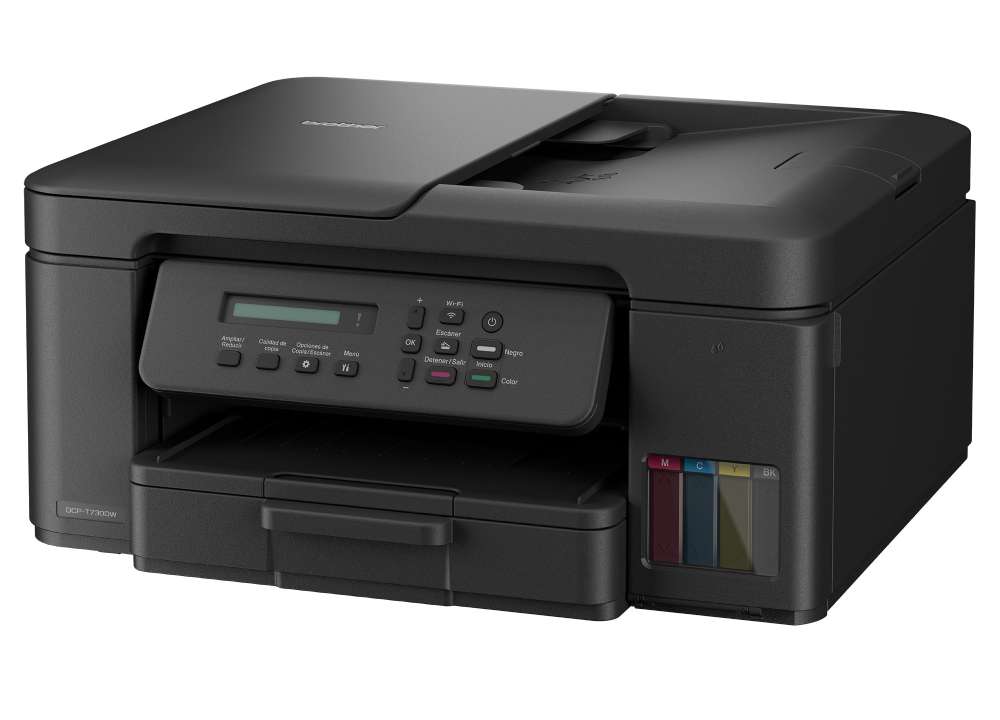 Impresora Multifuncional Brother DCP-T730dw, Imprime | Copia | Escanea | Duplex | ADF | Wi-Fi | USB 2.0.