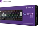 Teclado Mecánico Primus Gaming BALLISTA61T, Switch Red, Español.