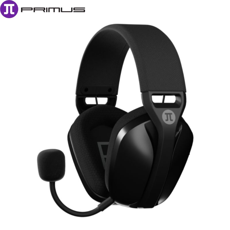 Audífono C/Micrófono Primus ARCUS360BT, USB 2.4GHz./BT. Negro.