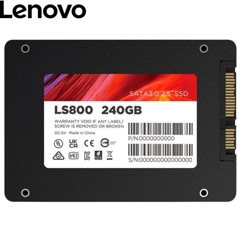 Unidad en Estado Solido Lenovo LS800, 240GB, SATA III, 6.0 Gb/s, 2.5&quot;