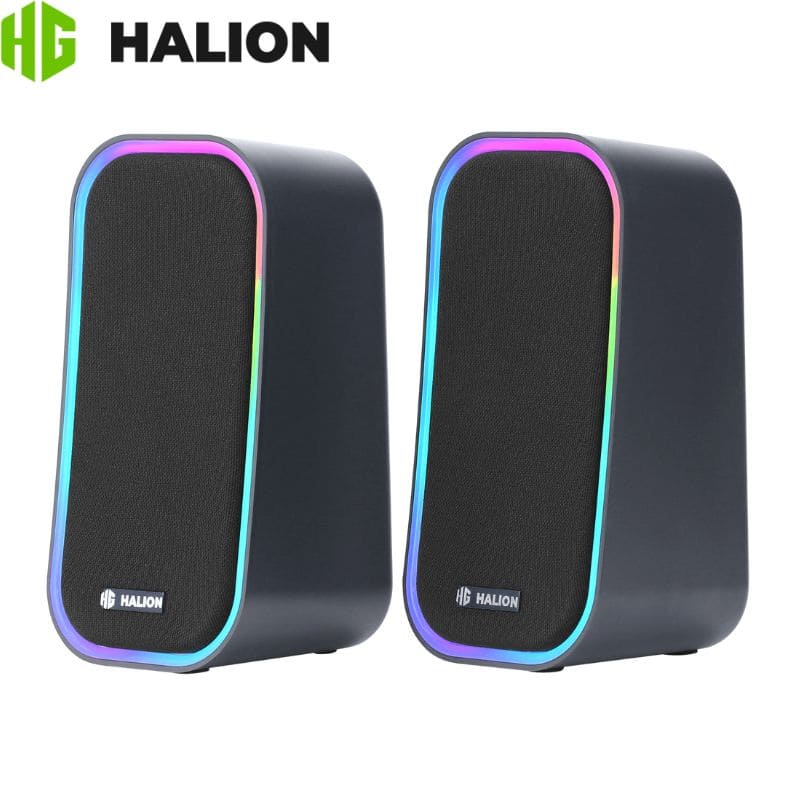 Parlante Gamer Halion HA-S259, RGB.