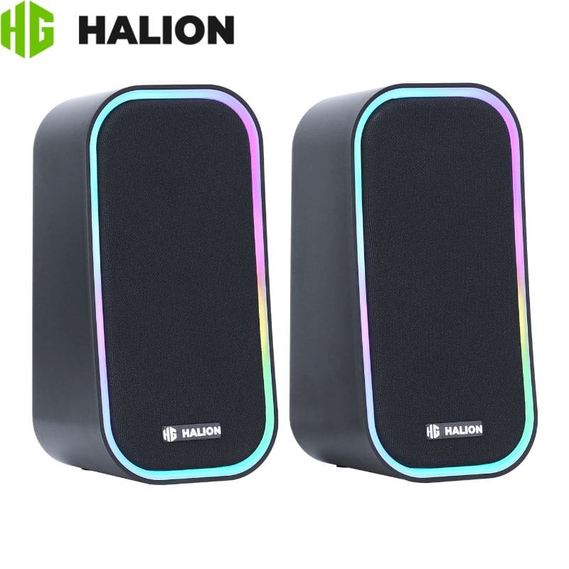 Parlante Gamer Halion HA-S259, RGB.