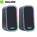 Parlante Gamer Halion HA-S259, RGB.