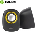 Parlante Halion HA-S15 Negro/Amarillo.