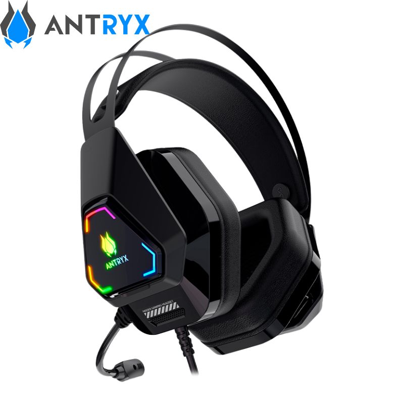 Audífono C/Micrófono Antryx RAIDER PLUS 7.1 Virtual, Vibrador, USB.