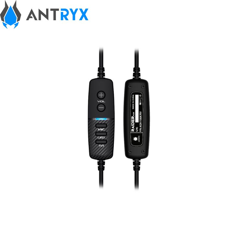 Audífono C/Micrófono Antryx RAIDER PLUS 7.1 Virtual, Vibrador, USB.