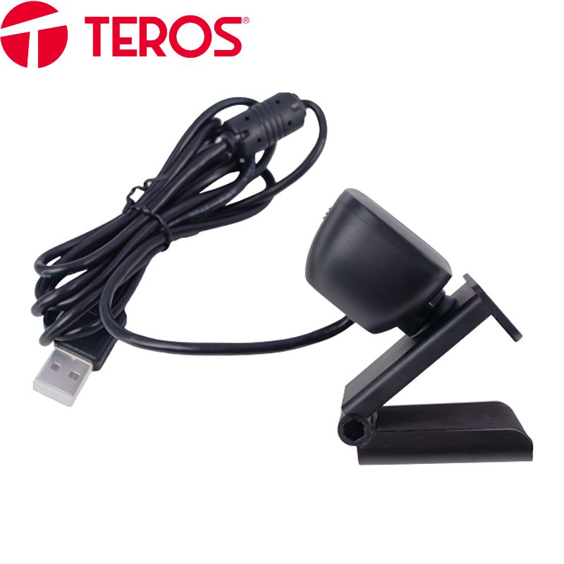 Cámara Web Teros TE-9073N, 4K, Micrófono Incorporado, USB 2.0.