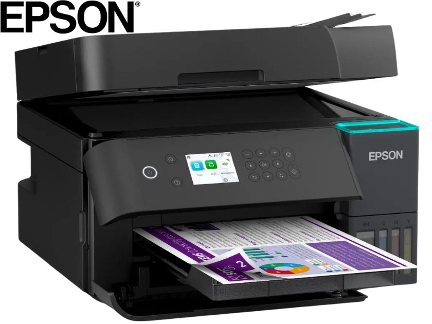 Impresora Multifuncional Epson EcoTank L6370, Imprime | Escanea | Copia | Fax-Dúplex-USB | LAN-WiFi.