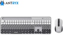 Teclado + Mouse Inalámbrico Antryx WS-970, Holder Slod, Gray.