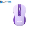 Teclado + Mouse Inalámbrico Antryx WS-970, Holder Slod, Purple.