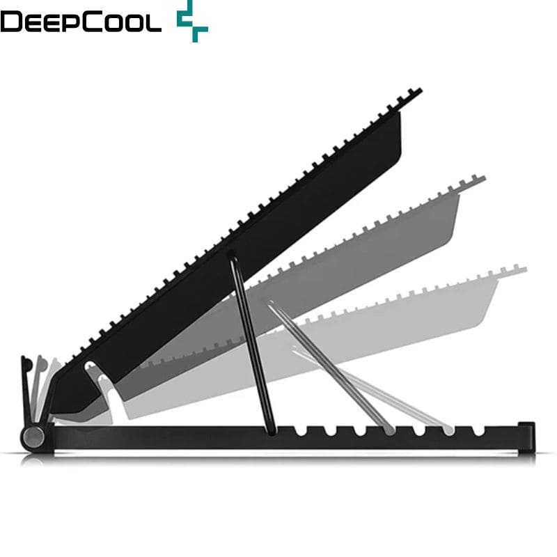 Cooler DeepCool N9 EX, Aluminio, 2 Fan, 4 Ports USB 2.0, 1 Regulador Velocidad, Ajustable 14&quot;-17&quot;