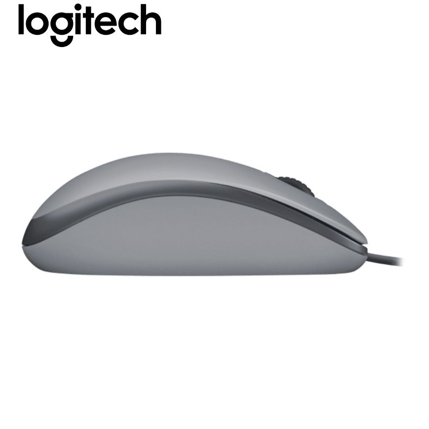 Mouse Logitech M110 Silent Óptico Silver, USB.